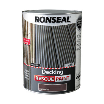 Ronseal Decking Rescue Paint Chestnut 5L | 37616