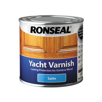 Ronseal Exterior Yacht Varnish Satin 250ml | 30241