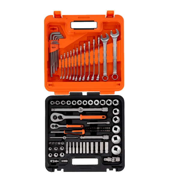 Bahco 98 Piece Socket & Mechanics Set | S98MC1H-STRP
