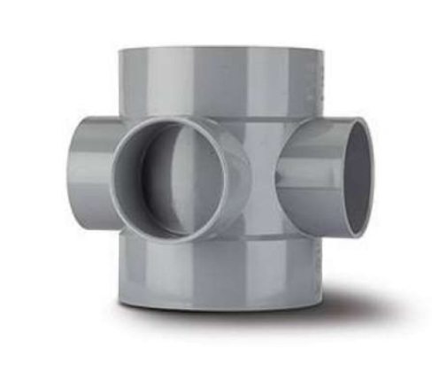Short Boss Pipe 110mm Grey | SE60G