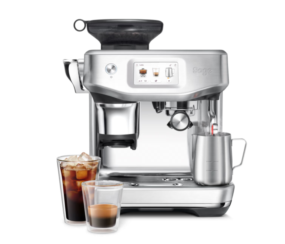 Sage Barista Touch Impress Bean to Cup Coffee Machine | SES882BSS4GUK1