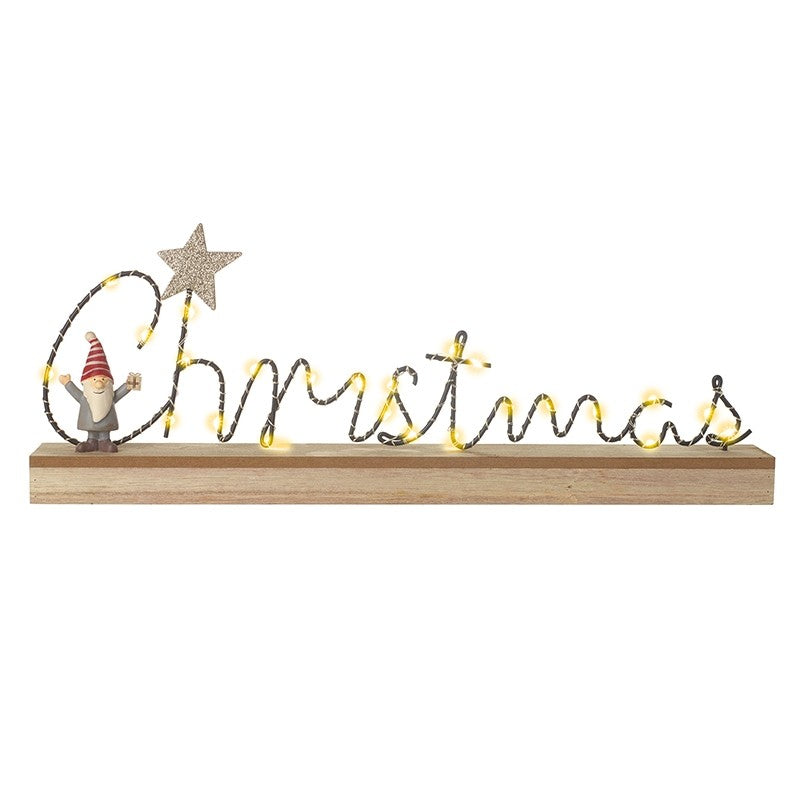Heaven Sends Christmas In Lights With Gonk Sign | SFZ786