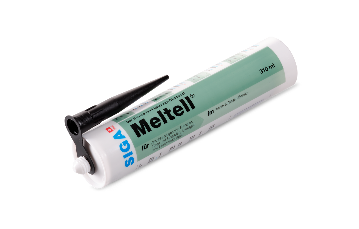 Siga Meltell 320 Black Sealant 310ml Cartridge | 3730-0310.02