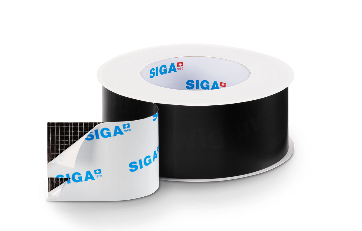 Siga Wigluv 20/40 Black Tape 20mm/40mm x 25m | WIGLUV BLACK 20/40