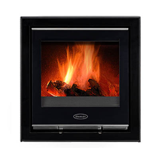Stanley Solis 8kW Insert Multifuel Stove with 4 Side Frame | SOLI8004SD