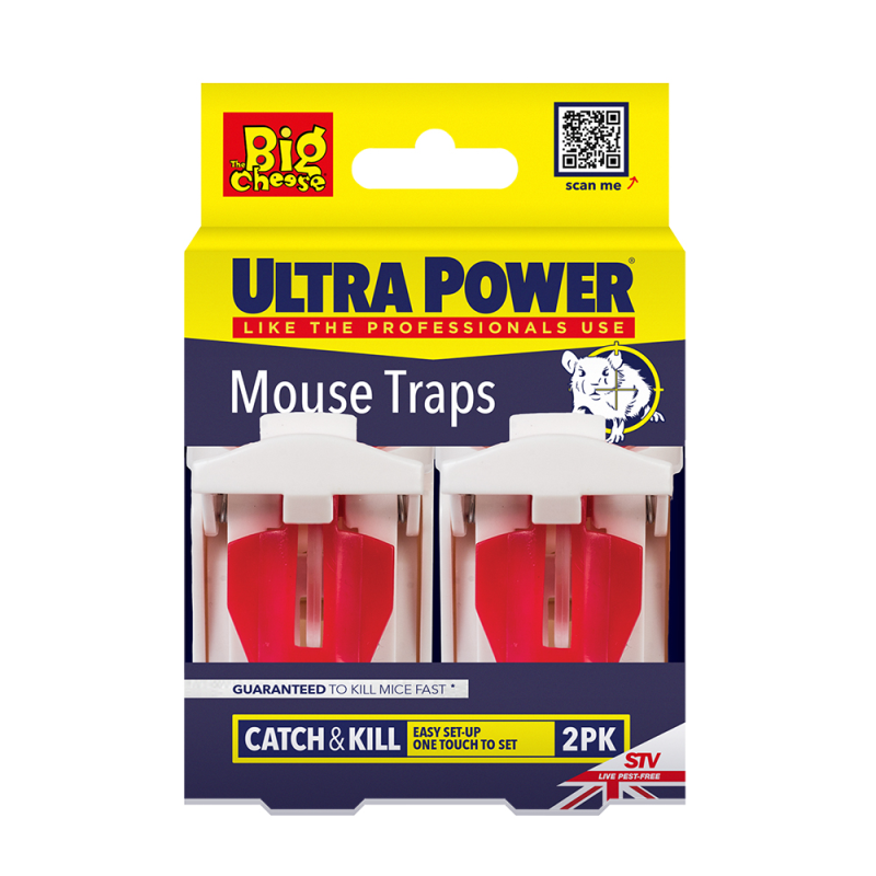 Big Cheese Ultra Power Mouse Trap 2pk | STV148