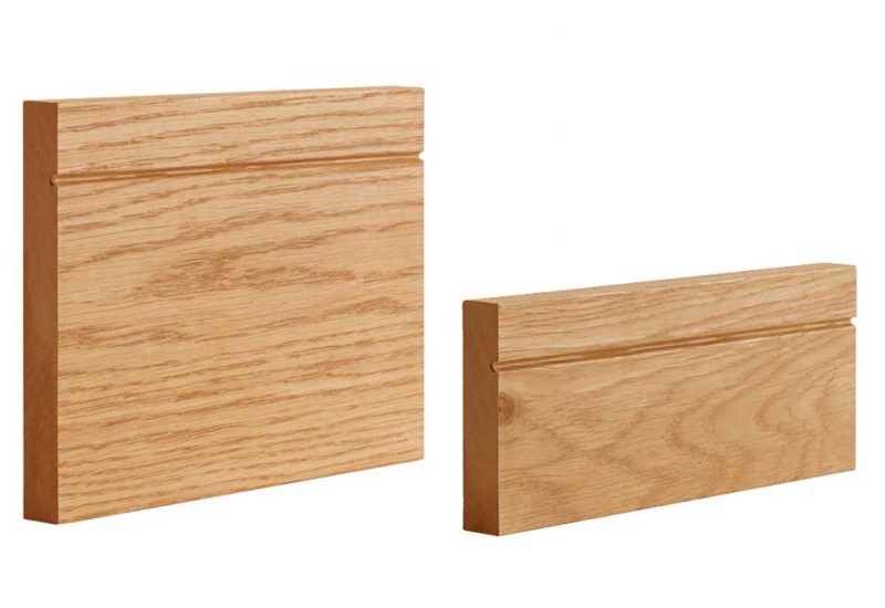 Shaker Oak Skirting 147mm x 16mm