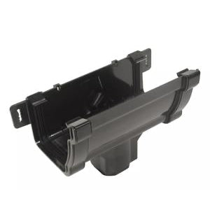 Wavin StormLine Line Running Outlet 111mm Black | T9806BK