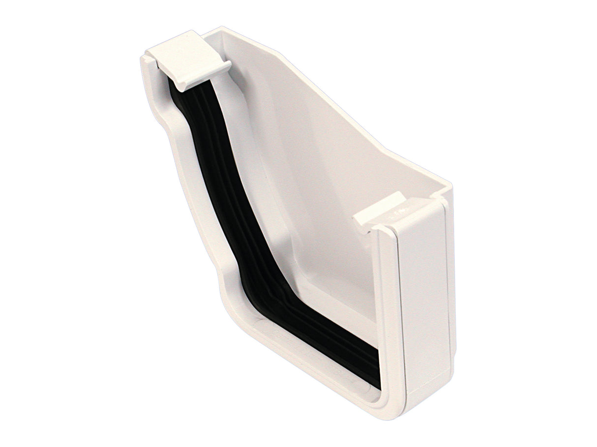 Wavin StormLine Stopend External Left-Hand 111mm White | T9841W