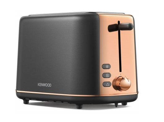 Kenwood Abbey Lux 2 Slice Toaster – Black & Rose Gold | TCP05.C0DG