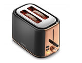 Kenwood Abbey Lux 2 Slice Toaster – Black & Rose Gold | TCP05.C0DG