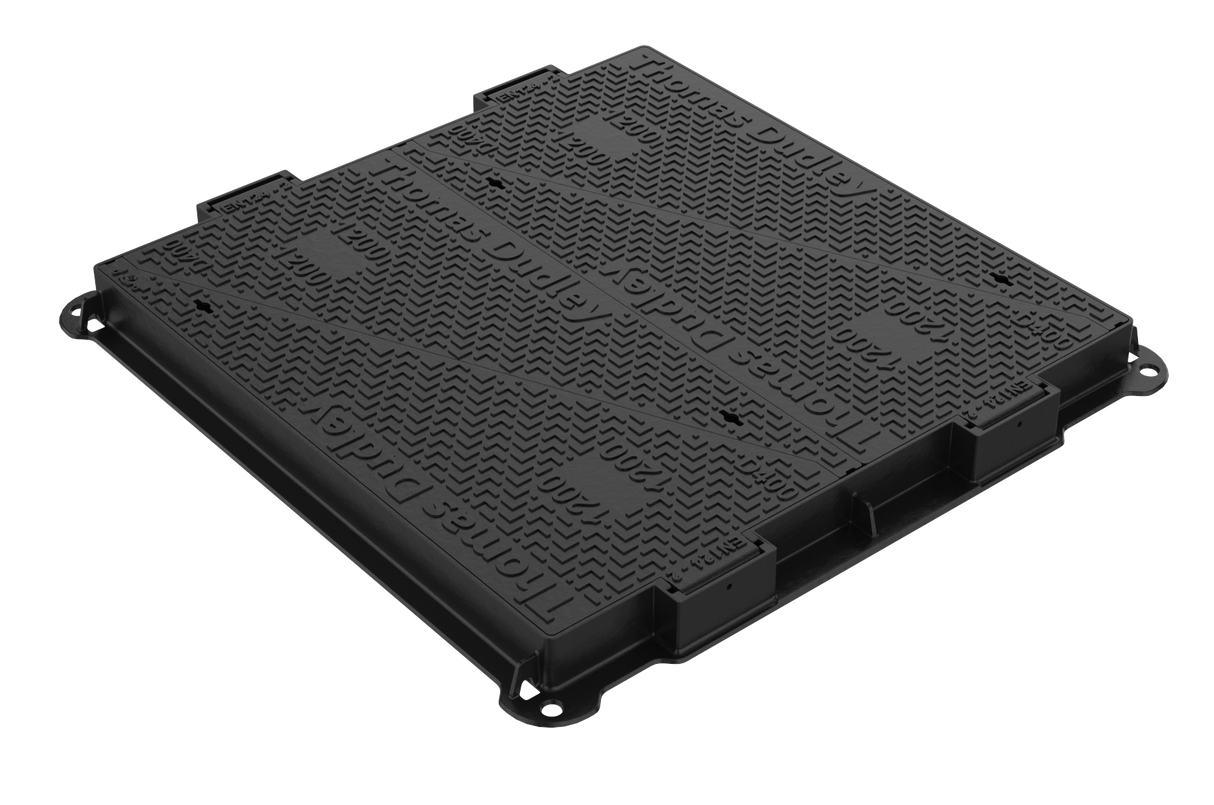 D400 Square Ductile Iron Cover 1200 x 1200 x 100 mm | TD330933