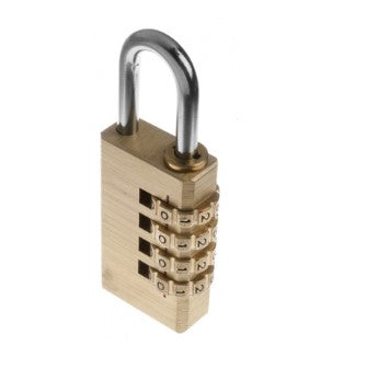 40mm Brass Resettable Combination Lock | TECOM40