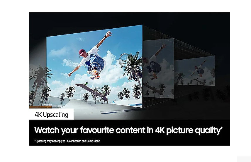 Samsung DU7100 43" 4K HDR10+ Pur Colour Smart Tv | UE43DU7100KXXU