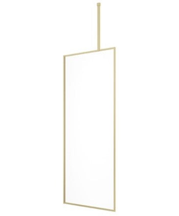 MIRAGE 900mm Brushed Gold Frame with Clear Glass | USE00149