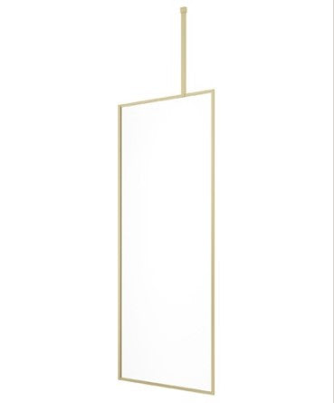 MIRAGE 800mm Brushed Gold Frame with Clear Glass | USE00173