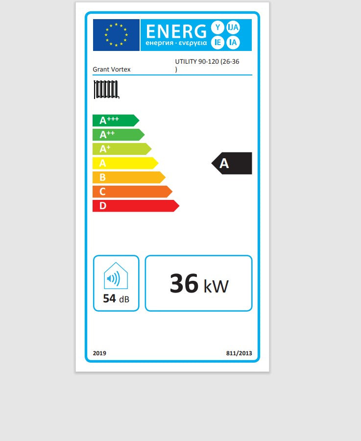 Grant Indoor Vortex Utility 26-36kW (90/120) | VORTUT26-36