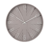 Hometime Round Wall Clock Dove Grey | W8043
