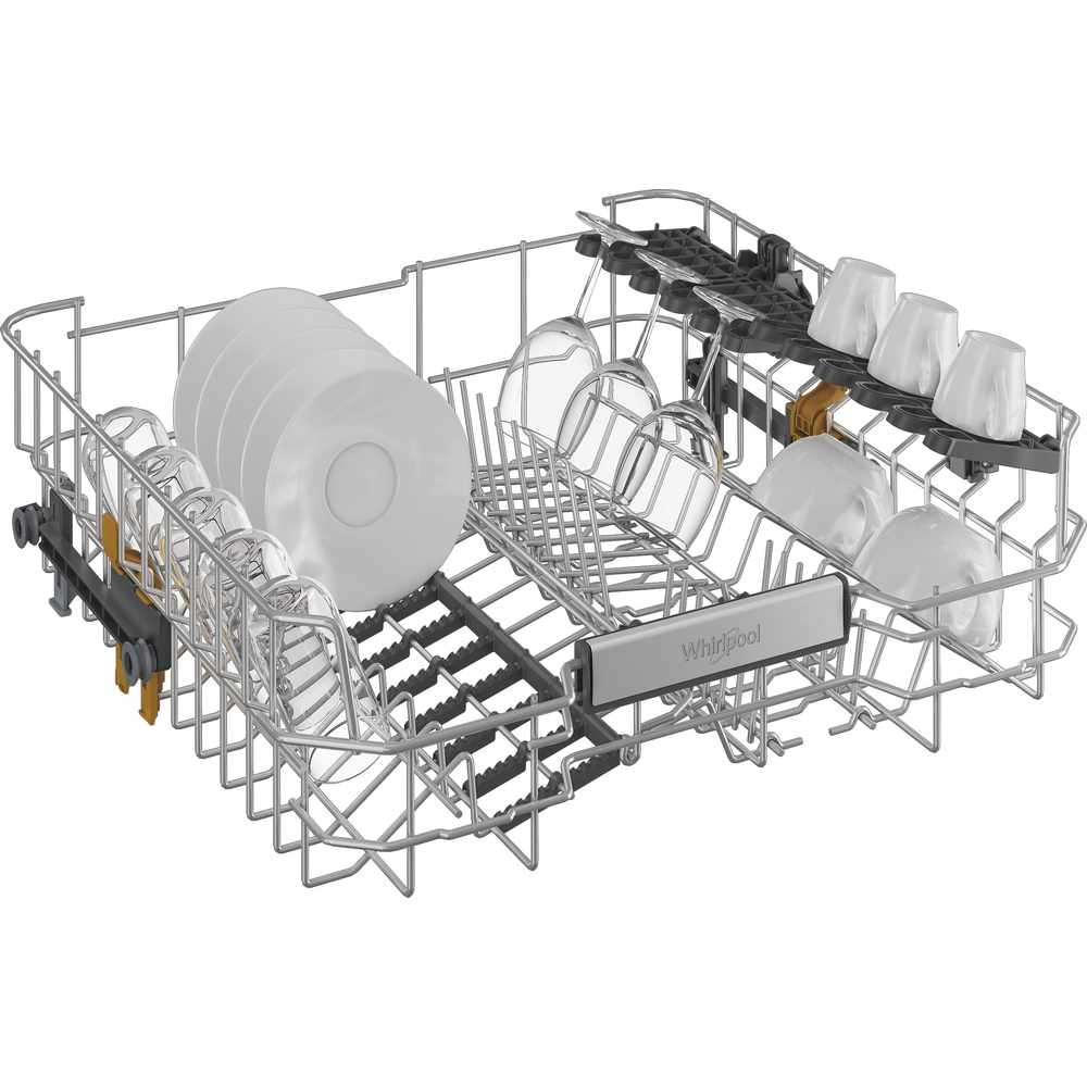 Whirlpool 15 Place Freestanding Dishwasher - Steel | W8FHP51XUK
