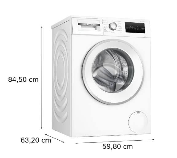 Bosch Series4 9kg 1400 Spin Washing Machine - White | WAN28255GB