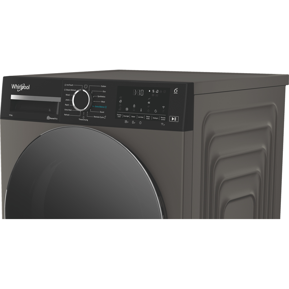 Whirlpool 10kg Heat Pump Dryer - Manhattan Grey | WDH10W7MG