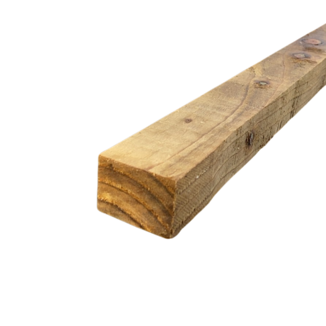 Treated White Deal Rough Timber 50mm x 35mm | WDR5035T