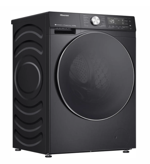 Hisense 10.5kg 1400 Spin Freestanding Washing Machine - Black │ WF5S1045BB