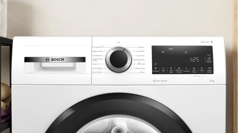 Bosch Series 6 9kg 1400 Spin Freestanding Washing Machine - White | WGG24400GB