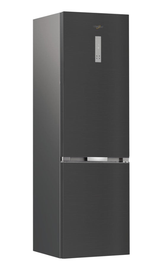 Whirlpool Frost Free Freestanding Fridge Freezer - Dark Inox | WHK26403XBR6UK