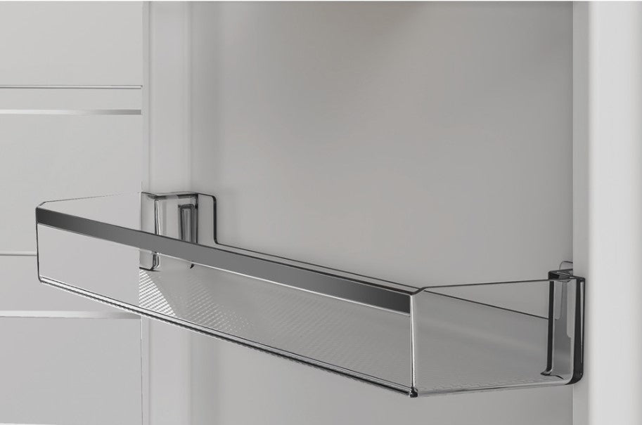 Whirlpool Frost Free Freestanding Fridge Freezer - Dark Inox | WHK26403XBR6UK