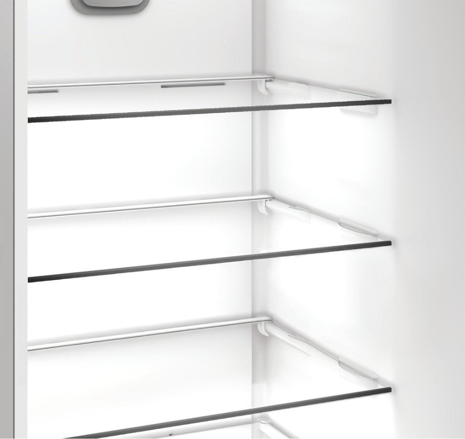 Whirlpool Frost Free Freestanding Fridge Freezer - Dark Inox | WHK26403XBR6UK
