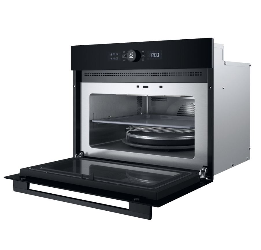 Whirlpool W5 Built-In Combi Microwave - Black | WMW57DHMBUK