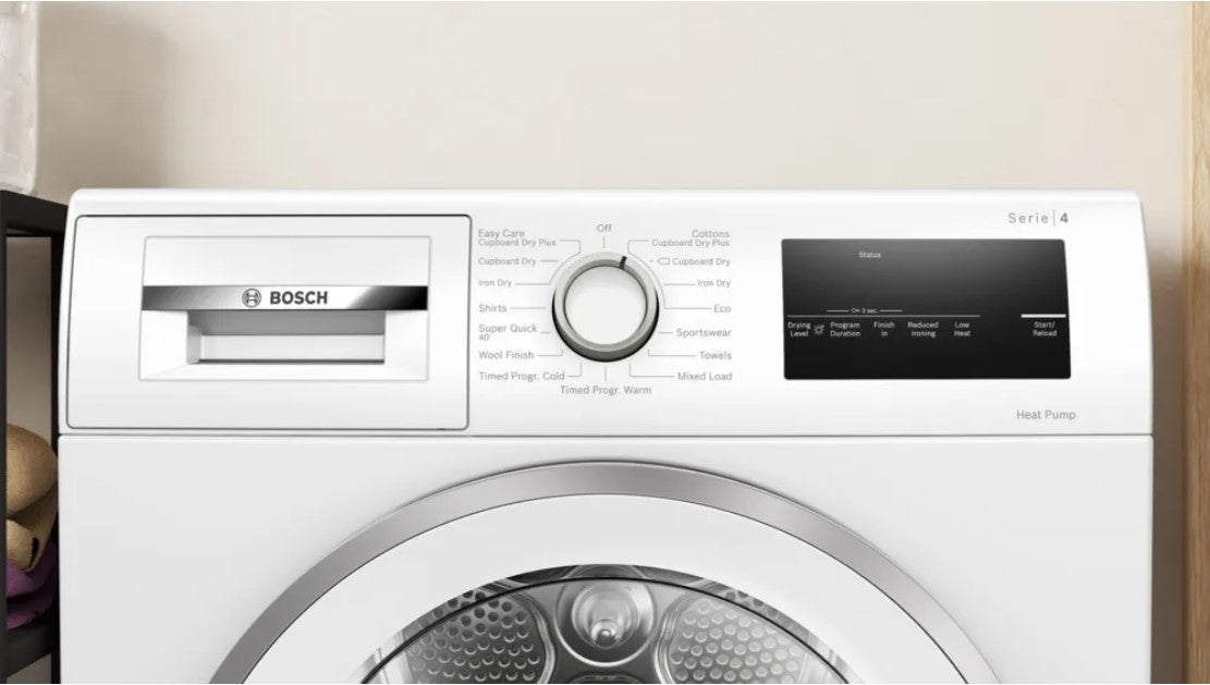 Bosch Series 4 8kg Heat Pump Tumble Dryer | WTH85224GB