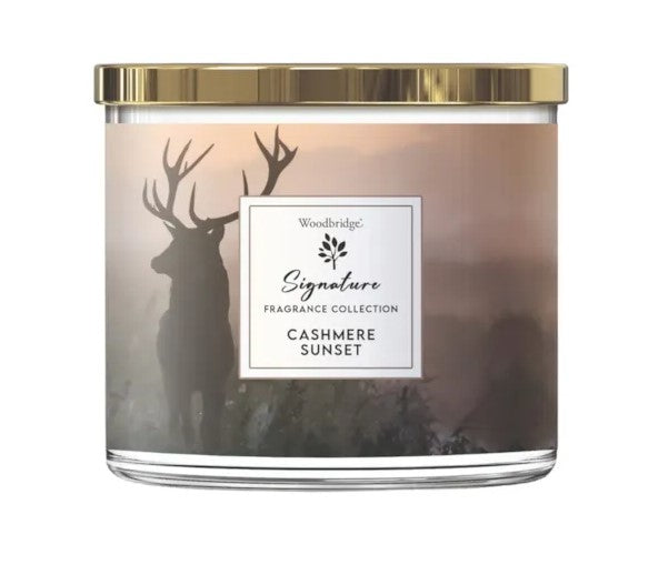 Woodbridge Cashmere Sunset Tumbler Jar Candle 410g | WTT007