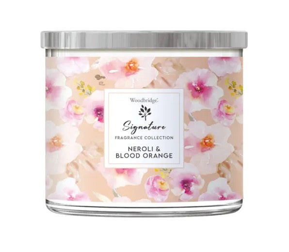 Woodbridge Neroli & Blood Orange Tumbler Jar Candle 410g | WTT022