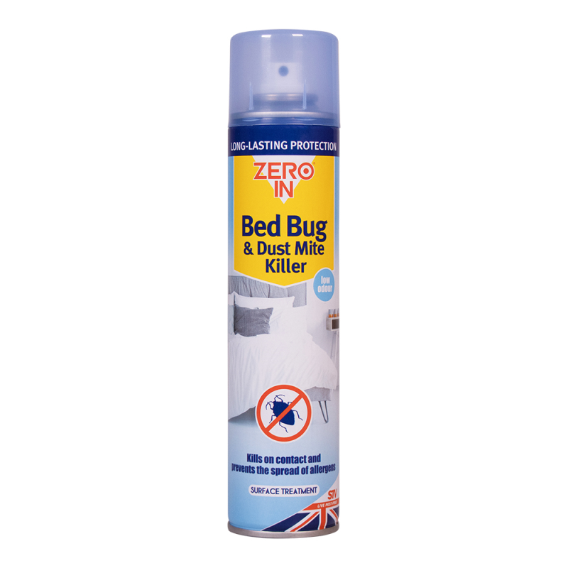 Zero In Bed Bug & Dust Mite Killer Spray 300ml | ZER968