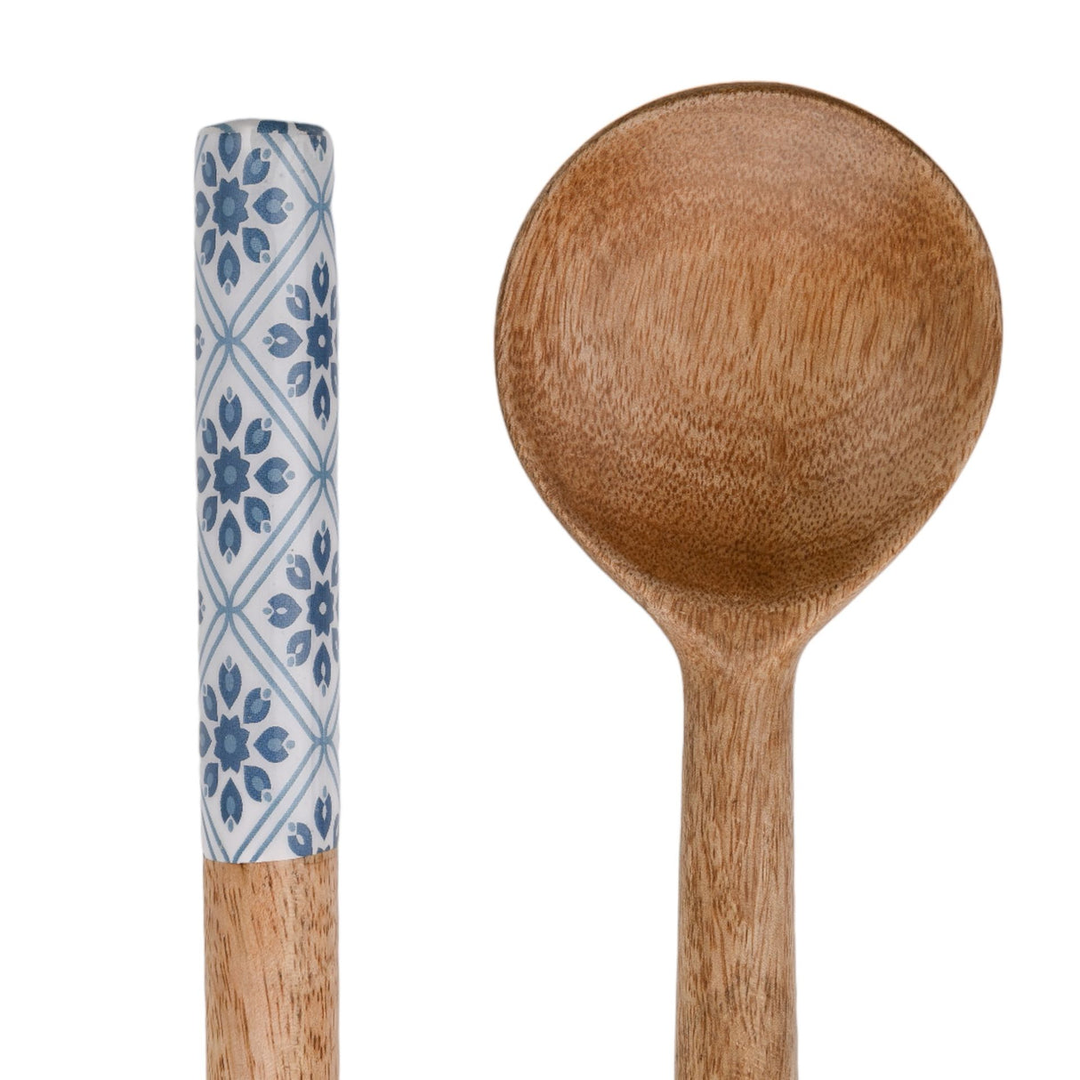 Country Living Mango Wood Set Of Salad Servers | CL1386