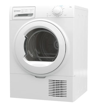 Indesit 8kg Condenser Dryer - White |  I2 D81W UK