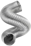 1.5 Mtr Aluminium Semi Rigid Flexi Hose 100mm (4") | D140