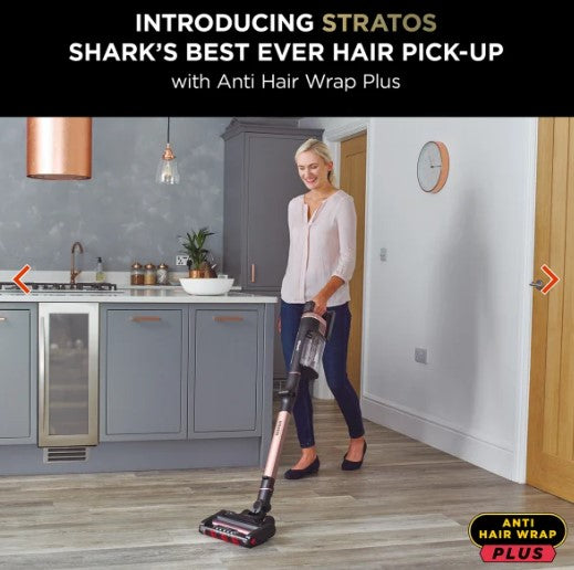 Shark Stratos Anti Hair Wrap Plus Cordless Vacuum | IZ400UK