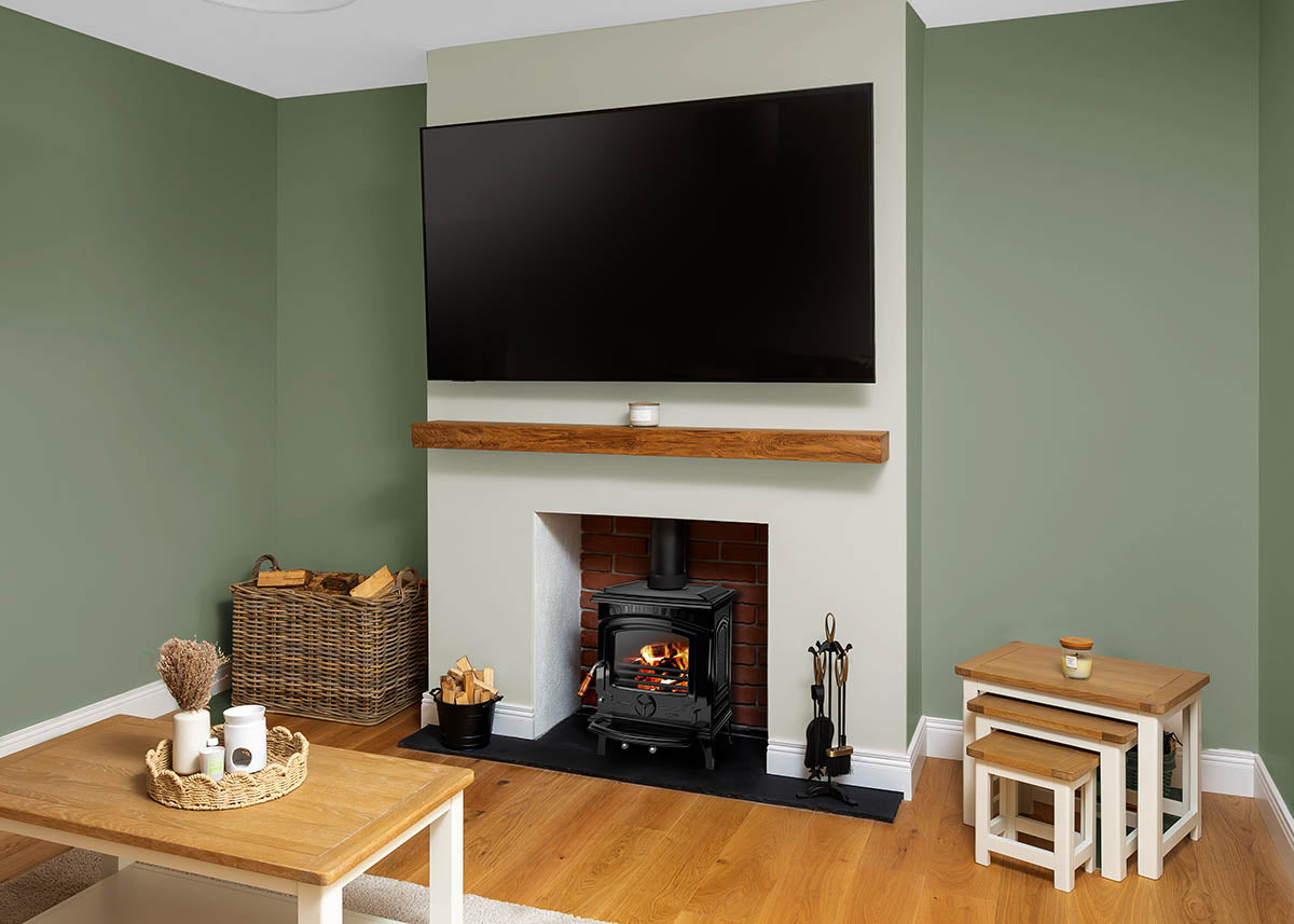 Waterford Stanley Tara Non-Boiler Eco Stove | Matt Black | NTSMB