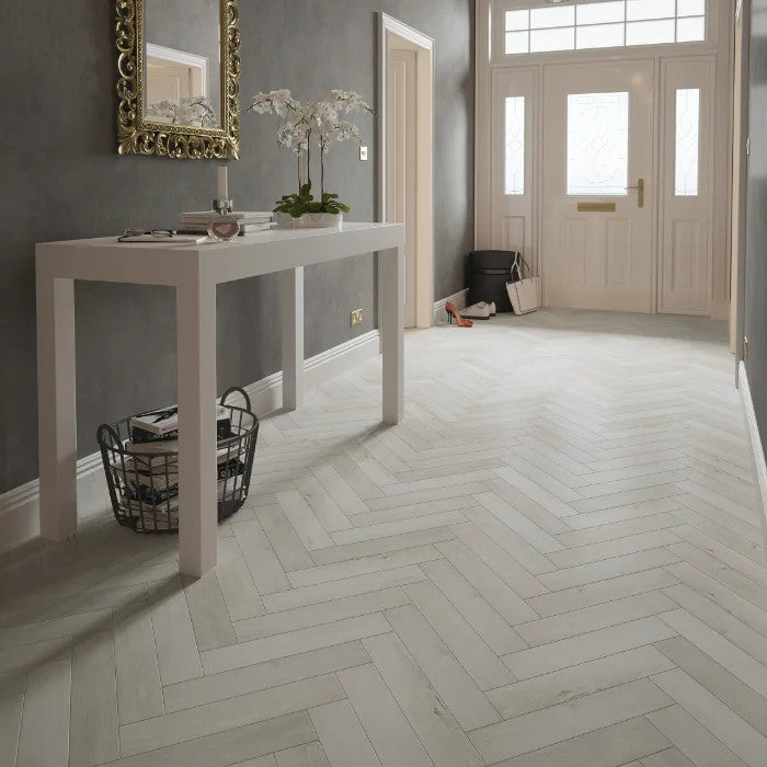 Herringbone Icelandic Oak Laminate Flooring AC4 | 0013