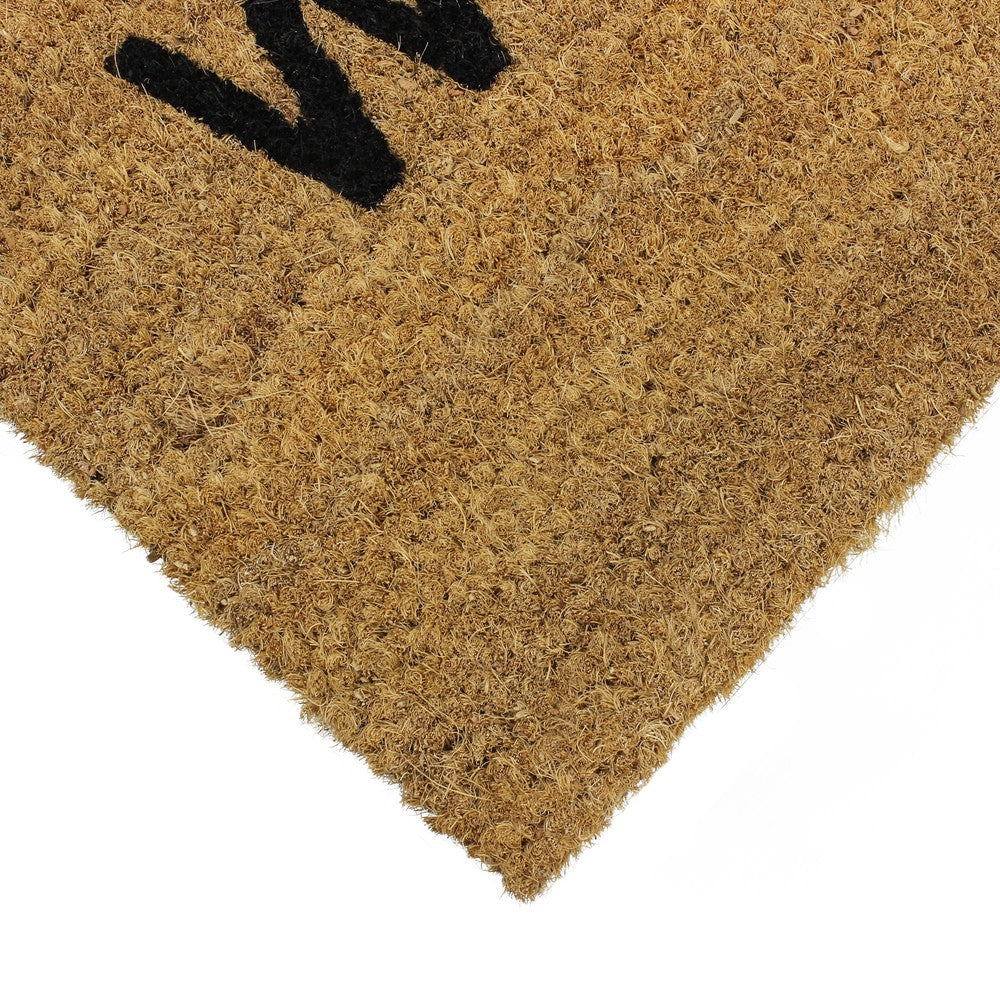 JVL 35x60cm Welcome PVC Coir Mat │02-424