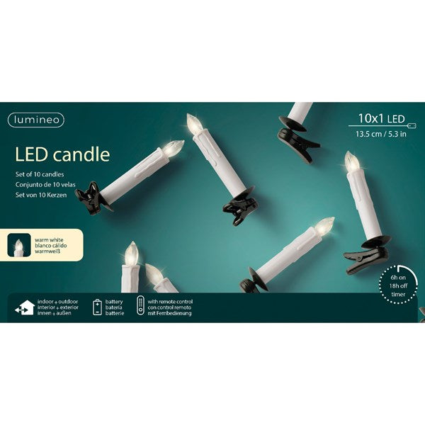 13.5cm Indoor Candle Lights | 494522