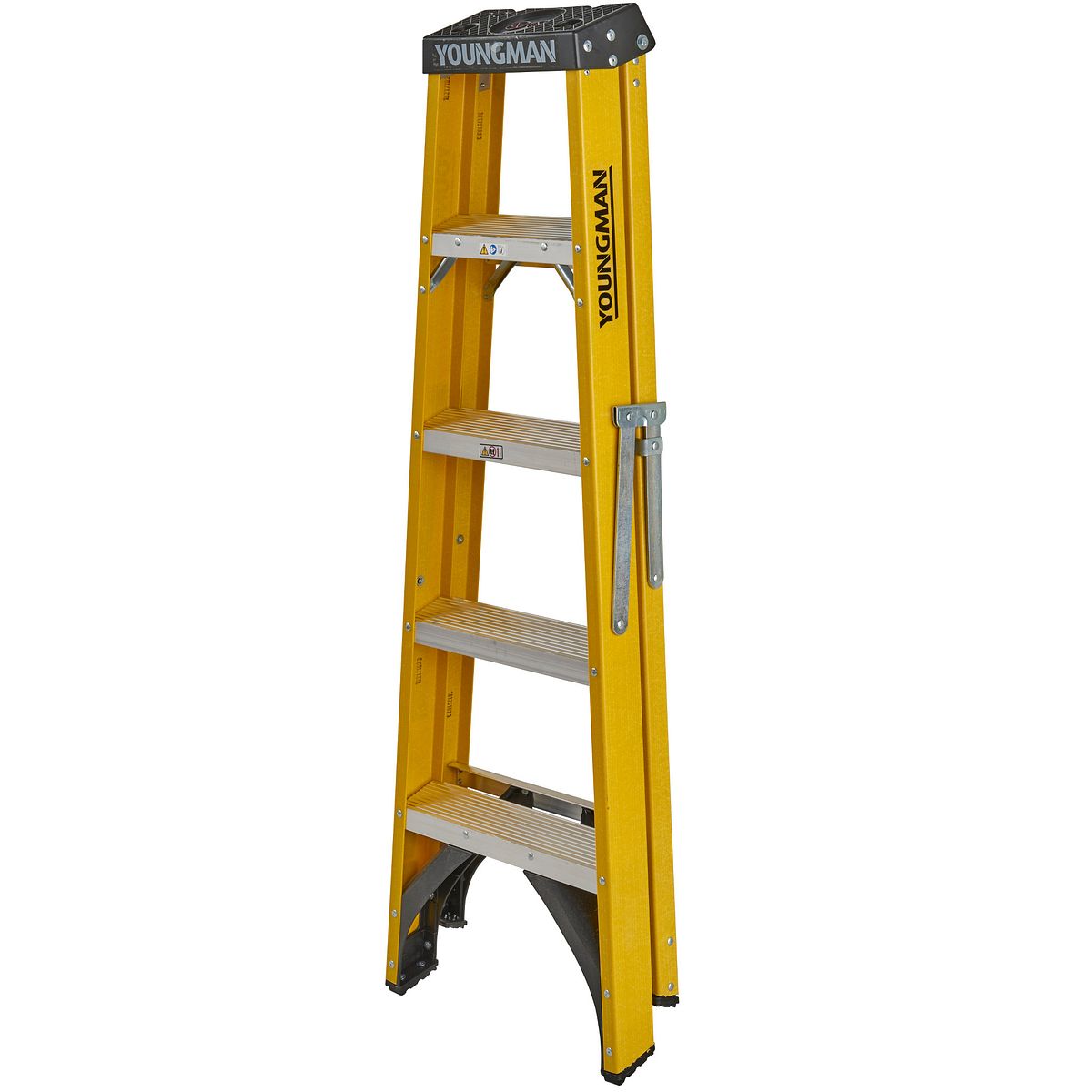 Youngman 5 Tread Heavy Duty Fibreglass Step Ladder | 52745518