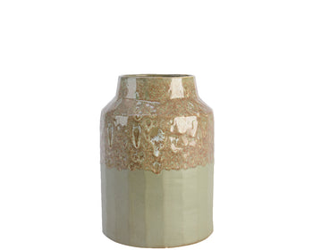 Green Earthenware Vase | 876038