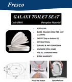 Fresco Galaxy Soft Close Quick Release Toilet Seat | BR01