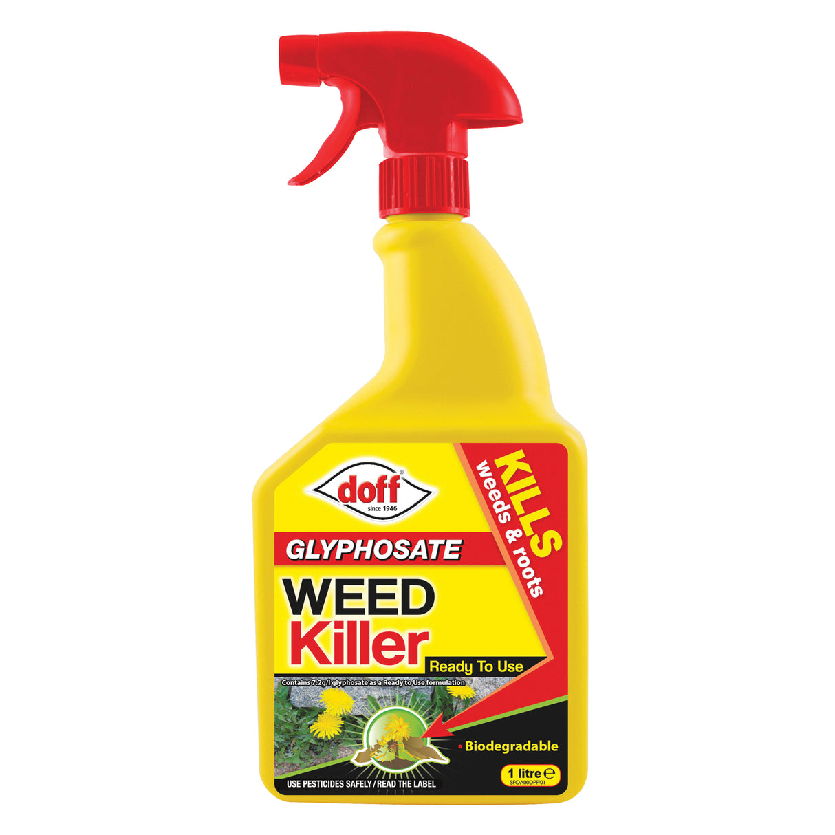 Doff Glyphosate Weedkiller RTU PCS 04997│DOFFF0A00