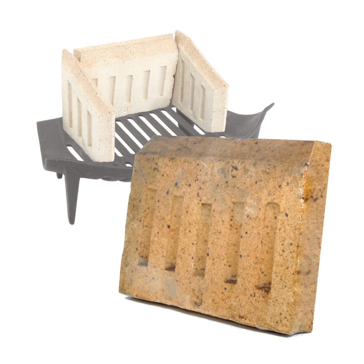 De Vielle 10'' Back Brick for 18'' Grate | DOU932031