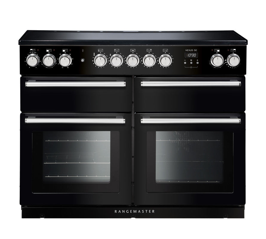 Rangemaster Nexus SE Induction 110cm Range Cooker-Black/Chrome│NEXSE110EIBL/C